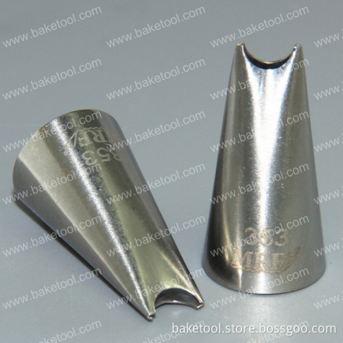 New Stainless steel cake decorating flower piping tips with high quality#S353
